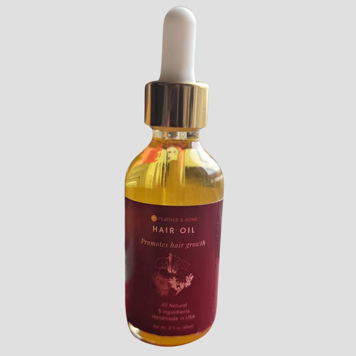 Hair Oil – Leave-In, Growth & Postpartum Hair Care for wholesale by Feather & Bone
