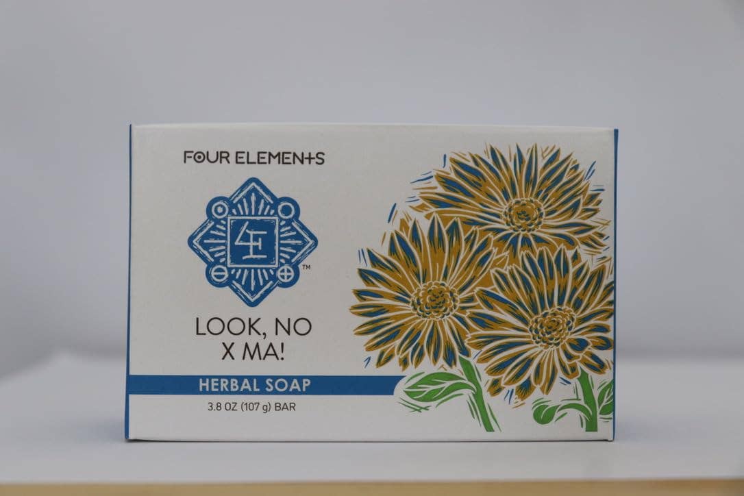 Four Elements Organic Herbals - Wholesale Bar Soap - Look, No X Ma! Soap - 3.8 oz6