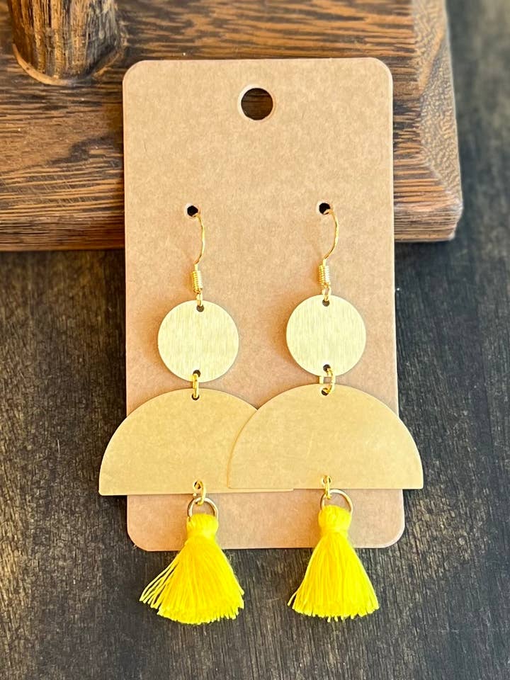 Boucles d'oreilles en or pour la vente par Liza June