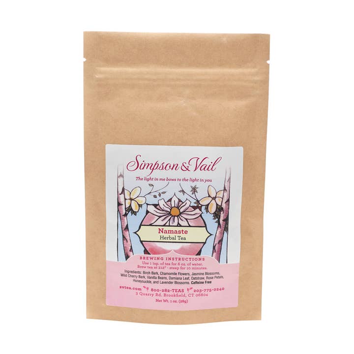 Simpson & Vail - Wholesale Loose Tea - Namaste Blend, Herbal Tea - 1 Ounce Package0
