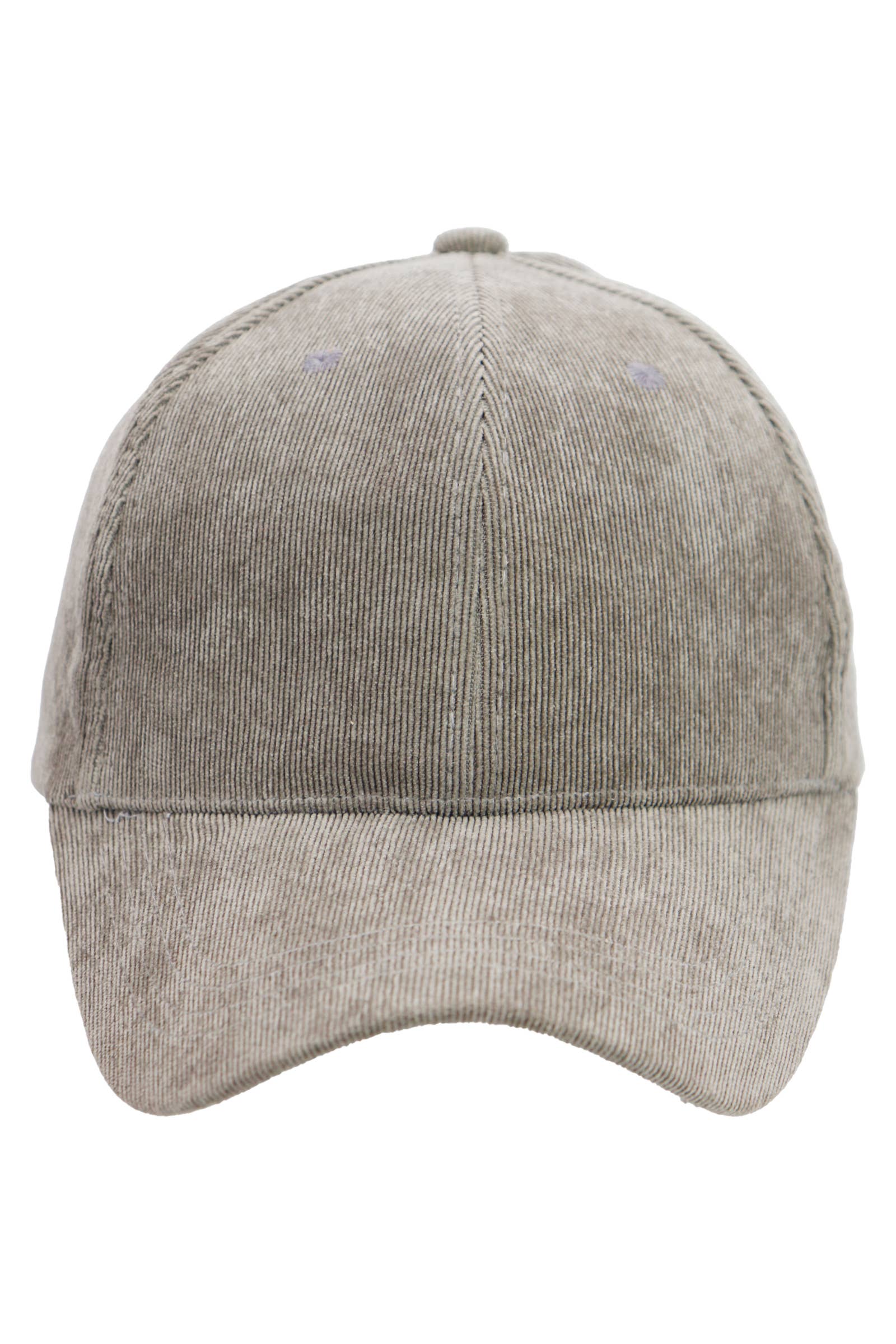 Cap Zone – Großhandel Basecap – Damen – Baseballkappe aus Cord-Baumwolle mit Klettverschluss hinten4