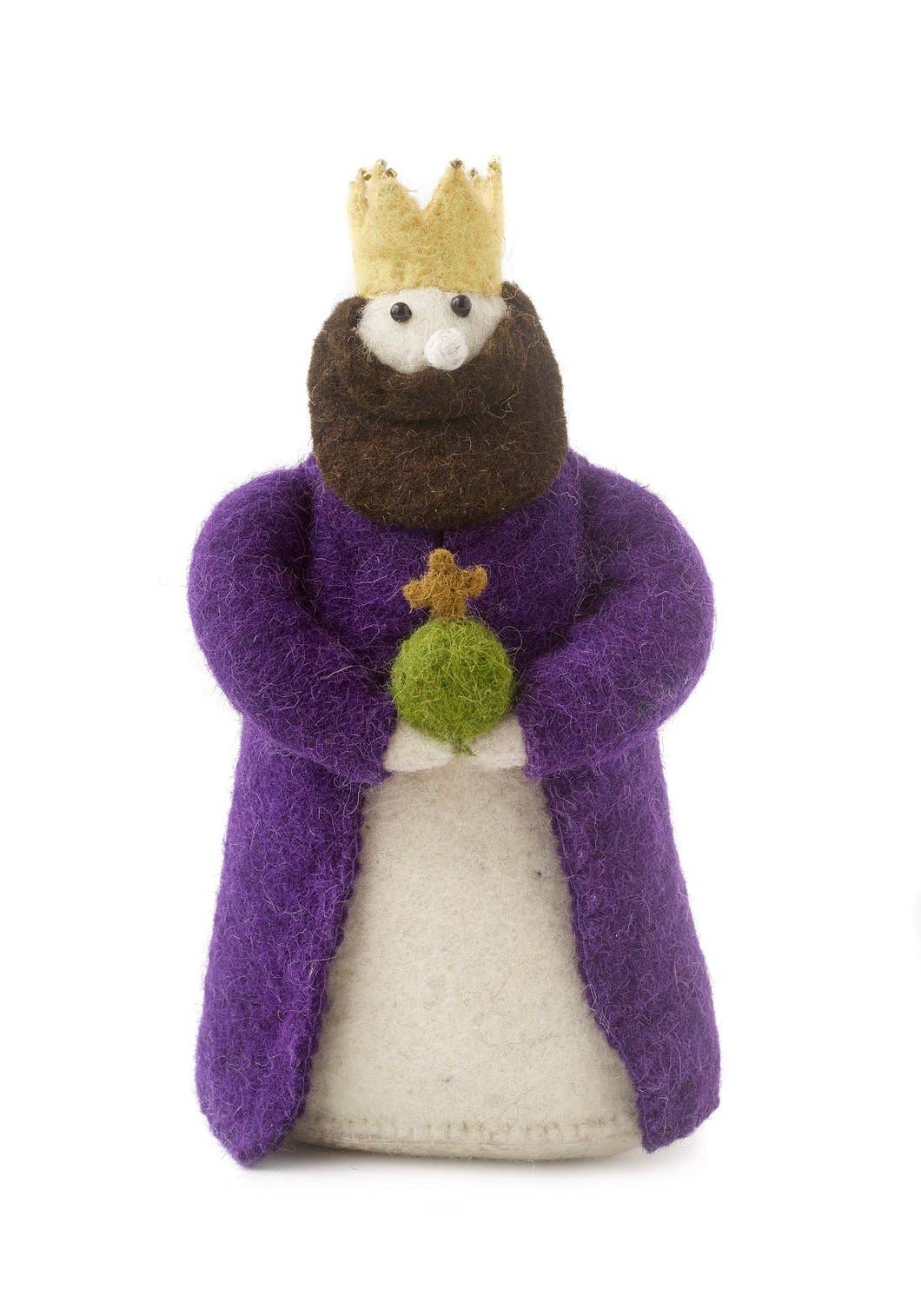 Arcadia Home - Wholesale Nativity Scene Decor - Christmas Nativity Scene in Hand Felted Wool, Manger, Creche2