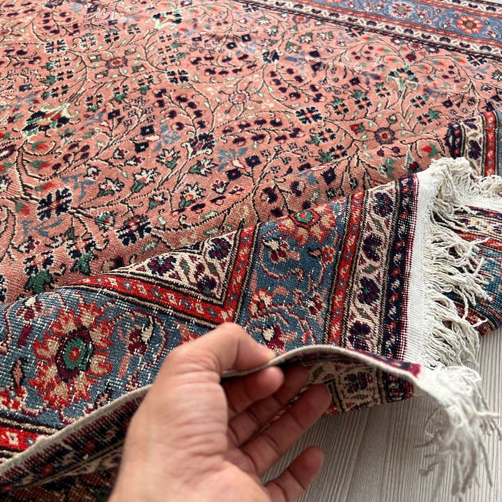 7x10 Vintage Turkish Oushak Rug: Hand-Knotted Floral Wool Carpet and other Purchase wholesale western wool carpet. Free returns & net 60 terms on Faire trending on Faire.