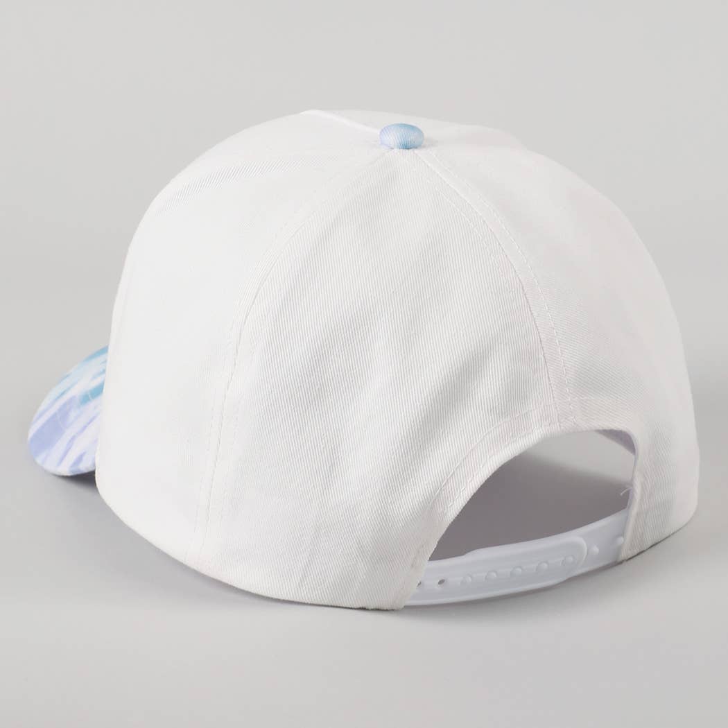 Fashion City - Vente Casquette de camionneur – femme - Casquette Trucker Teinture Tie-Dye Broderie SALTY BEACH12