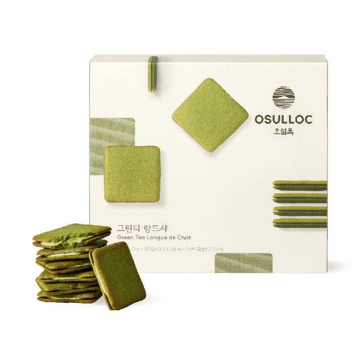 Green Tea Langue De Chat for wholesale by Osulloc