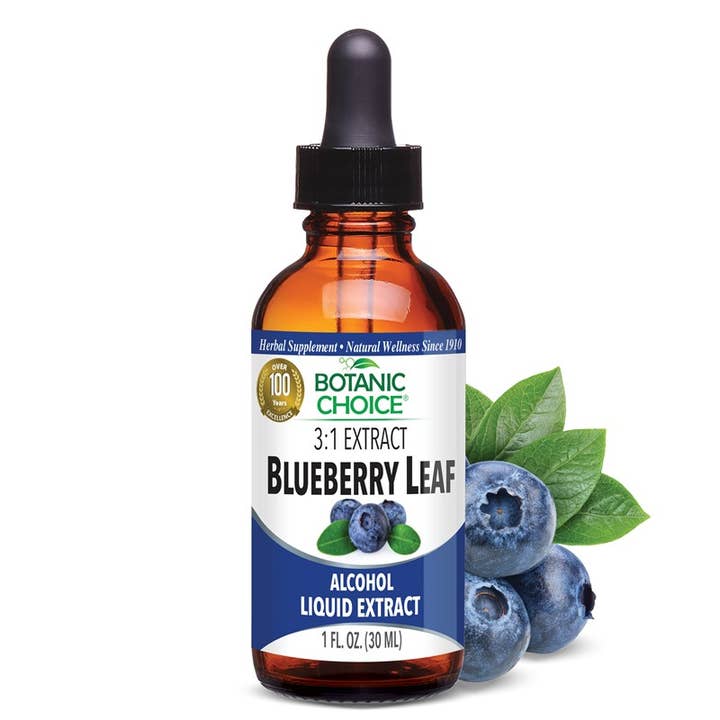 Botanic Choice - Wholesale Essential Oil - Botanic Choice Blueberry Leaf Liquid Extract - 1 oz