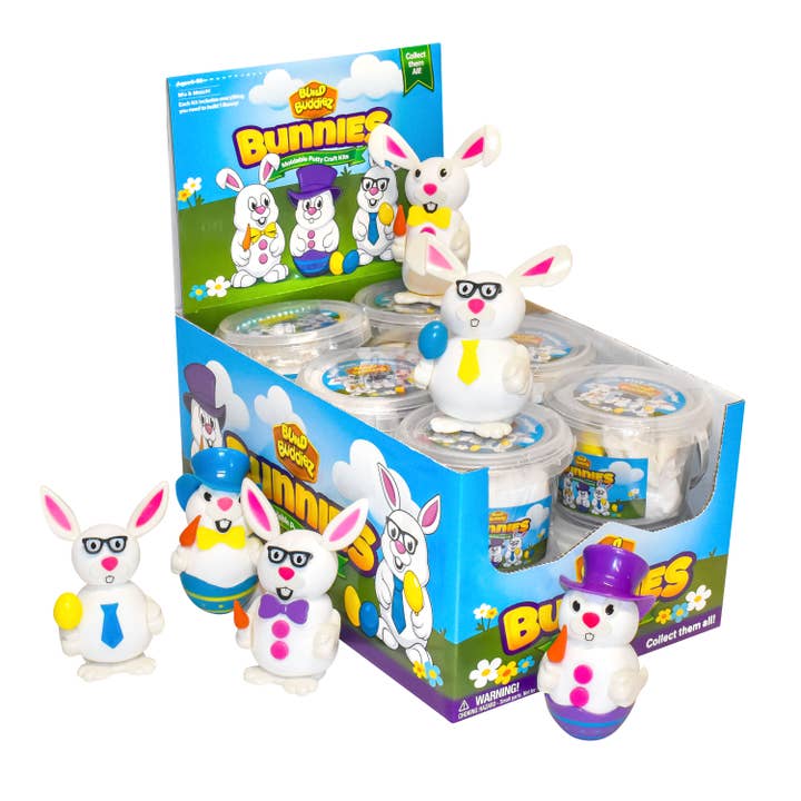 Build Buddiez Bunnies Craft Kit - 12pk CDU for wholesale by Salus Brands