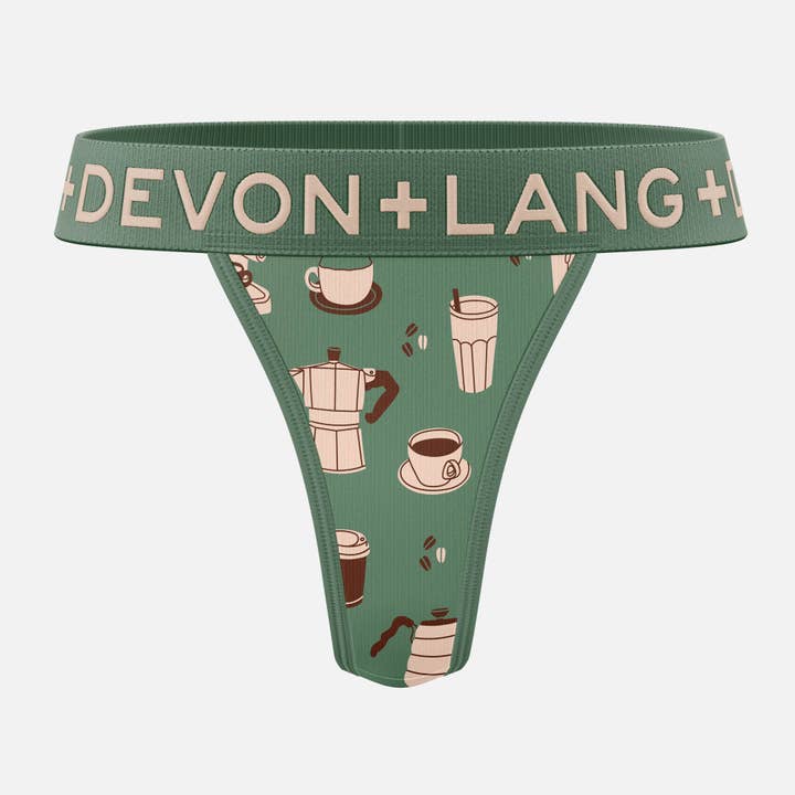 Bria V-Thong - Kaffe för wholesale av Devon + Lang