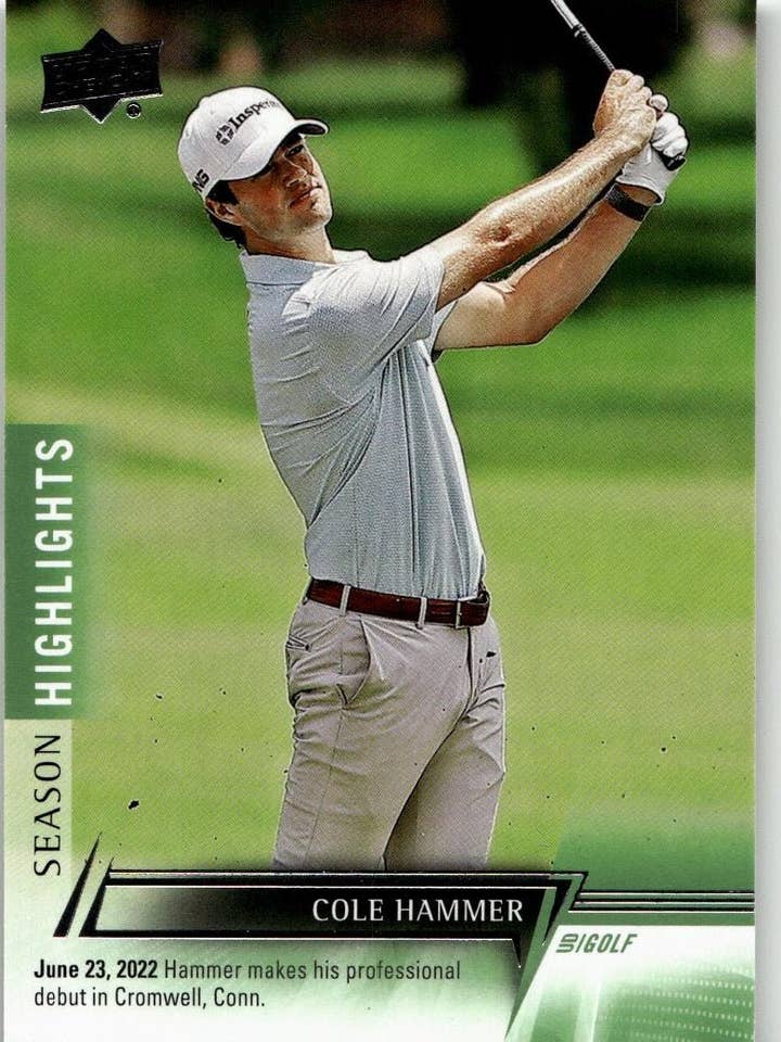 2024 Upper Deck #98 Cole Hammer por atacado de Chronic Cards