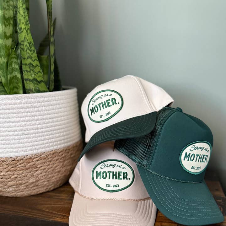 VINTAGE Mother Patch Hat - Sand for wholesale on Faire