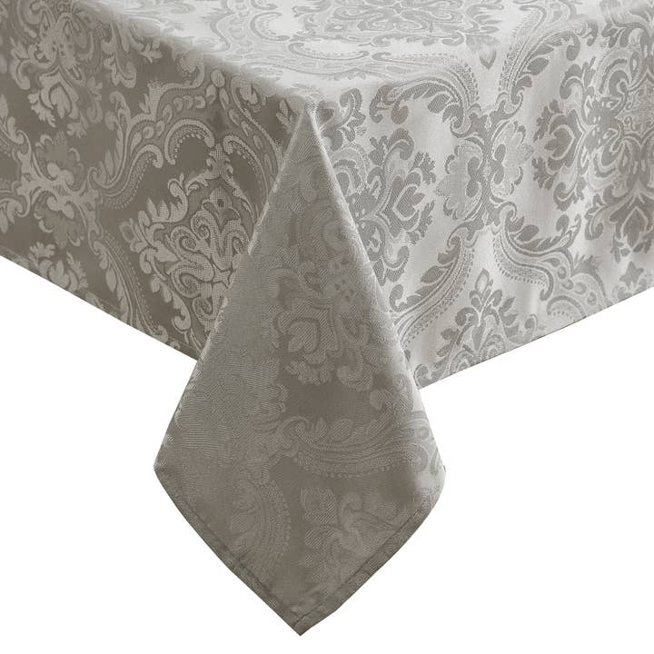 Threadmade Home - Wholesale Tablecloth - Caiden Elegance Damask Water and Stain Resistant Tablecloth15
