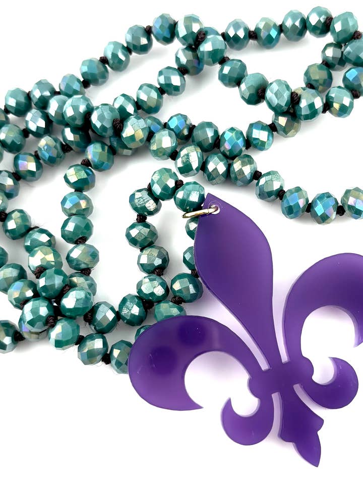 Mardi Gras Perlenkette für den Großhandel von Cora's Den