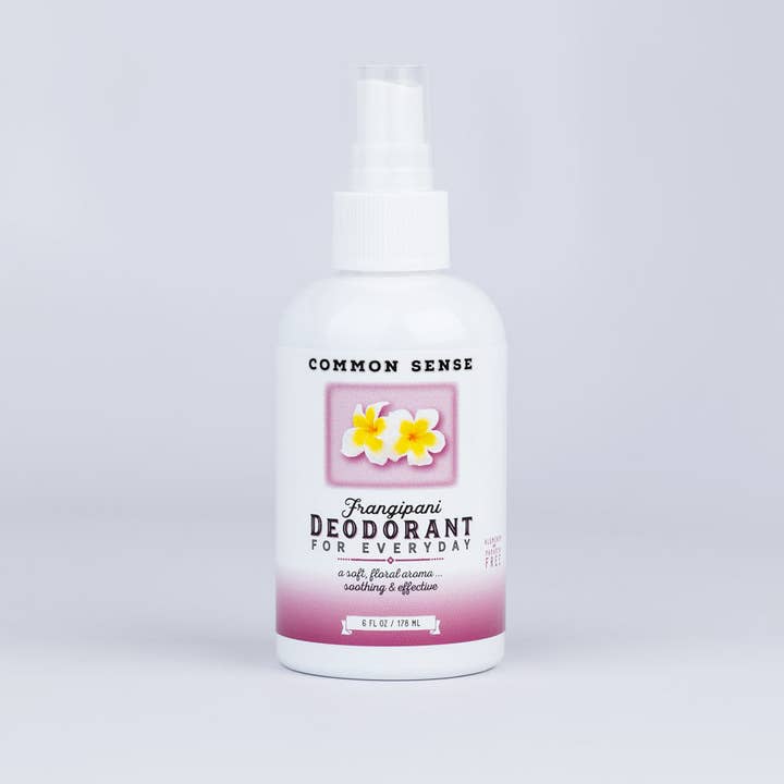 Vardagliga Frangipani Deodorant för wholesale av Common Sense Soap
