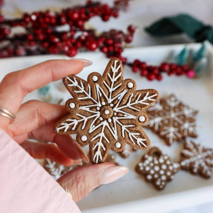 My Little Bake Box – wholesale DIY Matkit – Scandi Pepparkaka Snöflinga Julkex Bak- och Dekorationskit