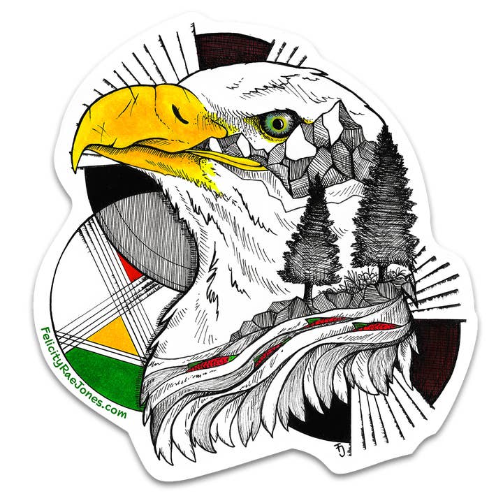 "Örnöga" Vinylklistermärke för wholesale av FJ Creations