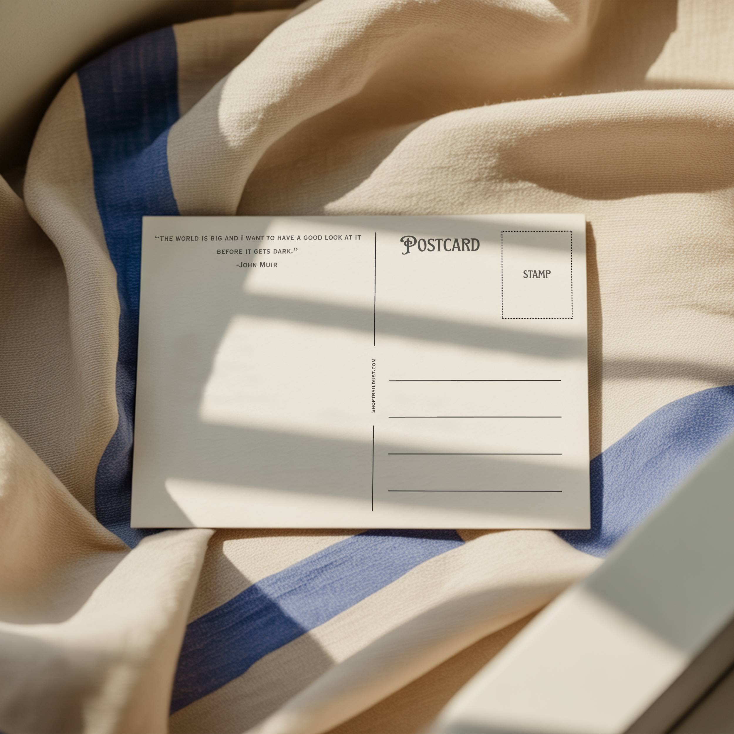 Traildust Goods - Wholesale Postcard - Zion National Park John Muir Vintage Inspired 4x6 Postcards 3