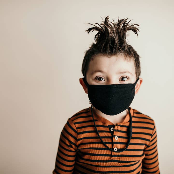 Three Little Tots - Wholesale Lanyard - Unisex - Black Silicone Lanyard for Kids or Short Adult Lanyard4