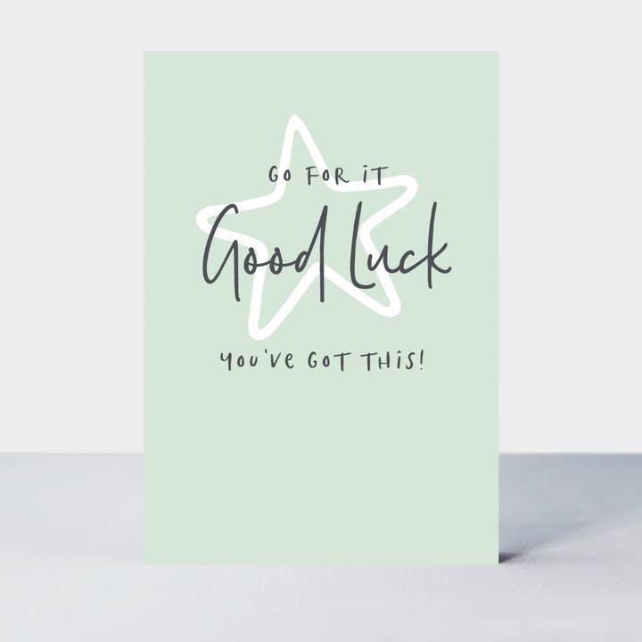 Wonderful You Good Luck Card for wholesale by Petimo