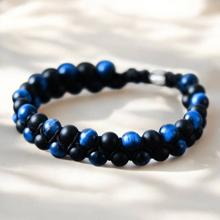 Bracelet Onyx Energy pour hommes pour la vente par Cape Diablo