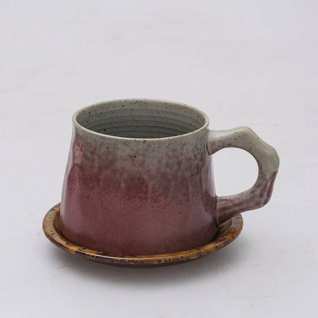 Gohobi - Wholesale Coffee Mug - Gohobi Handmade stoneware Coffee cup and saucer Japanese mug