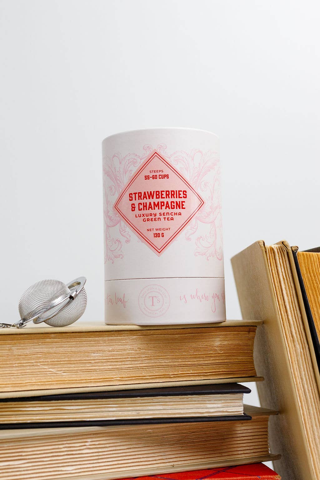 Once Upon a Tea Leaf - Wholesale Loose Tea - Strawberries & Champagne- Luxury Loose Leaf Green Tea2