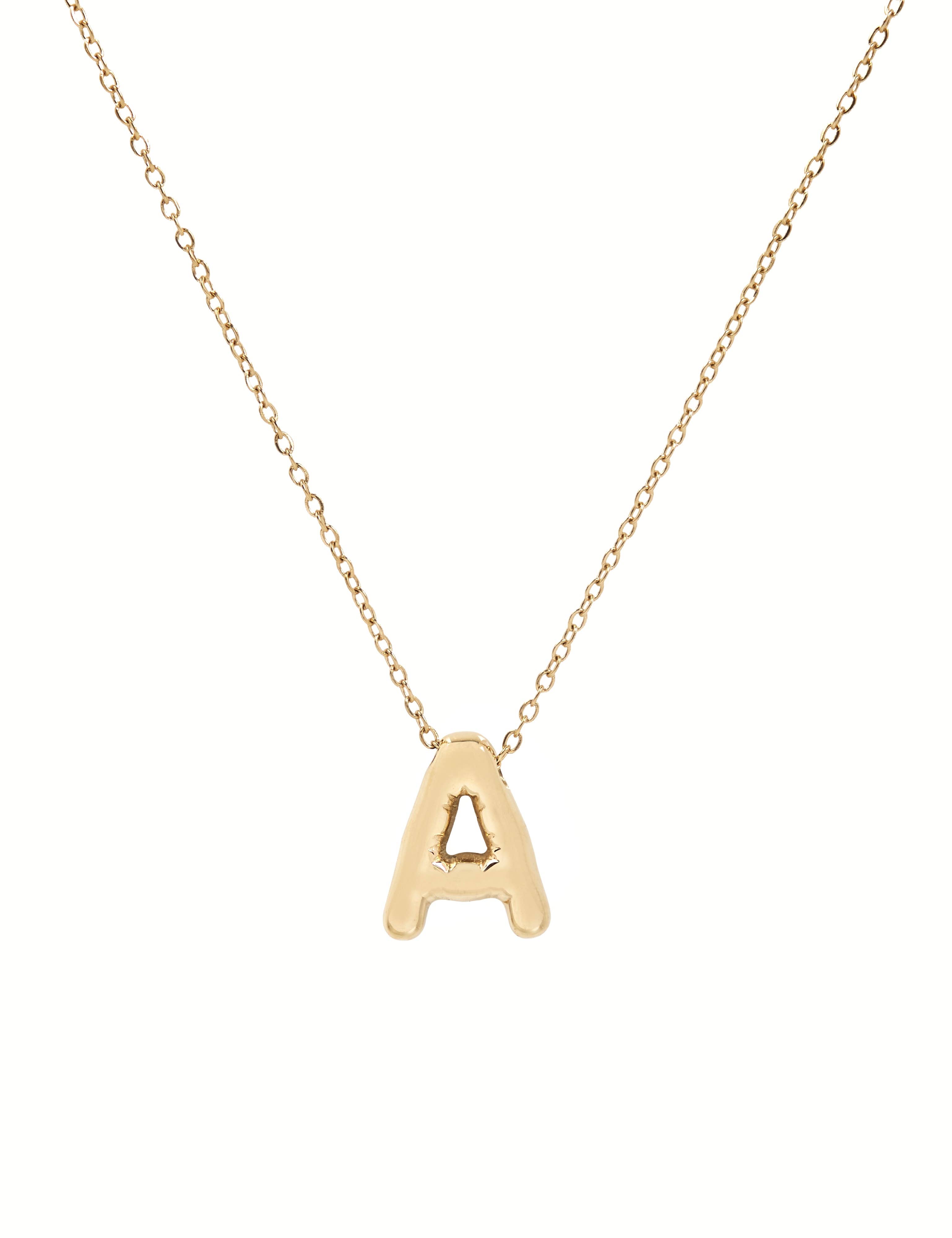 Cassette Barcelona - Wholesale Pendant/Charm Necklace - Balloon Form 3D Initial Necklace0