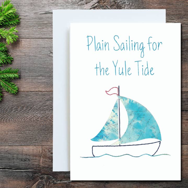 Plain Sailing for the Yule Tide for wholesale by NaviStitch
