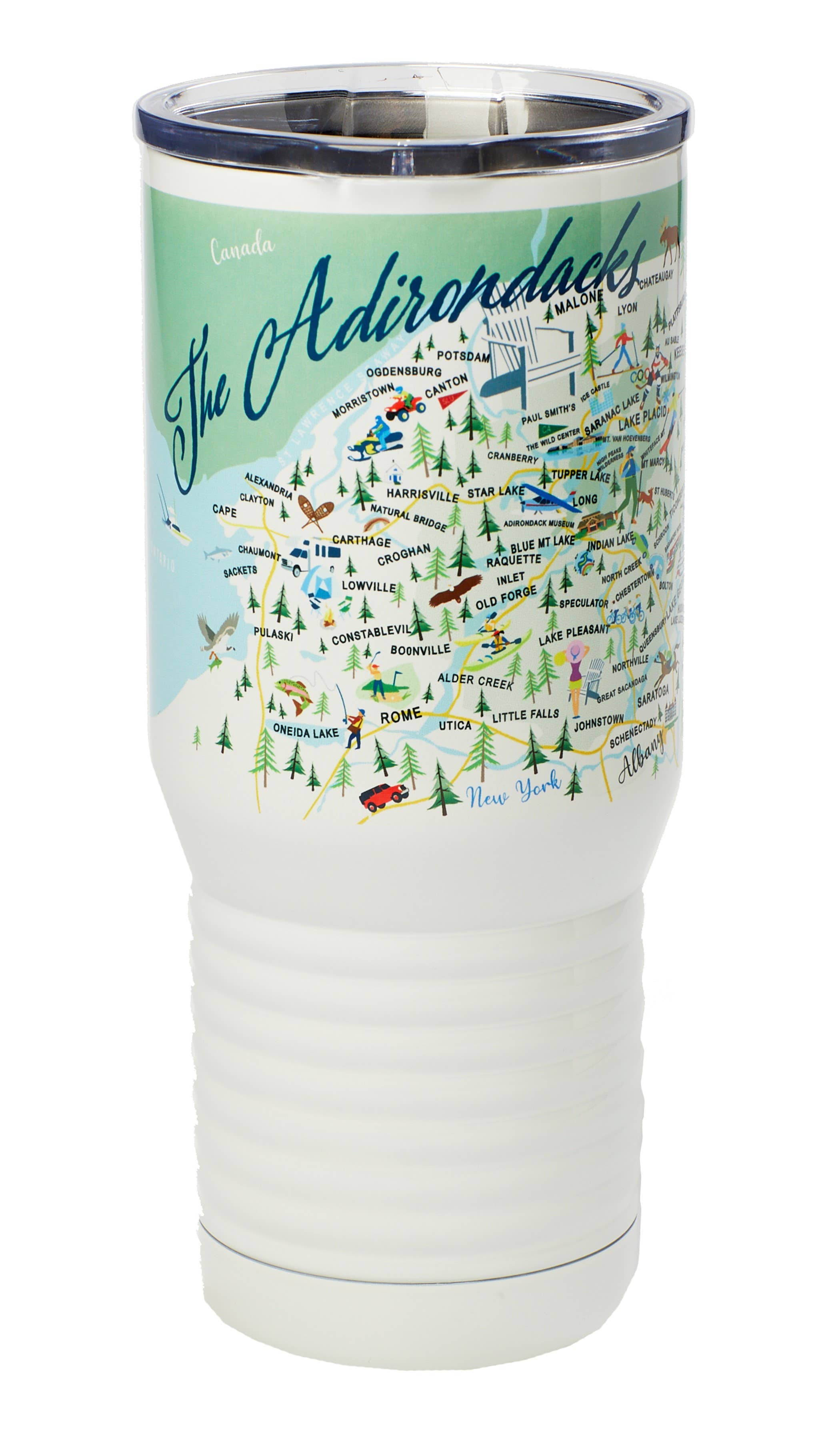 Adirondacks 20-oz. Stainless Steel Tumbler for wholesale by Galleyware