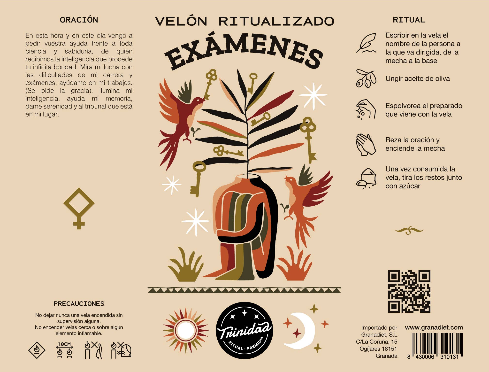 trinidad - Wholesale Votive Candle - Ritualized Velon Exams1