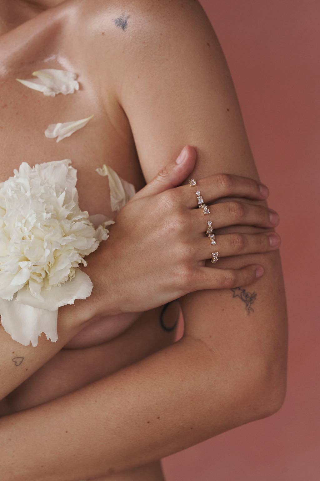 Lili Claspe - Wholesale Multi-Stone Ring - Mavis Cuff Ring1