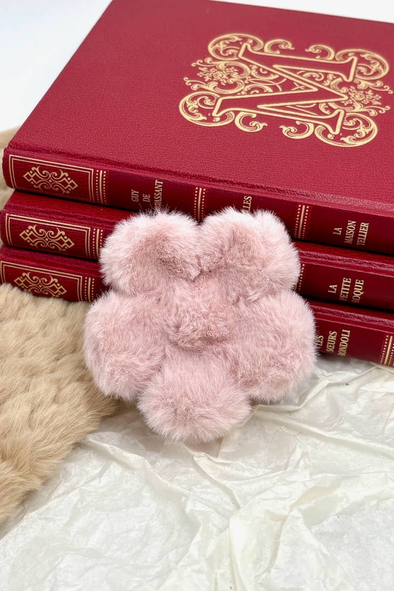 BYREN | ÉLINE L'ATELIER - Wholesale Hair Accessories Set - Women's - Faux fur hair clip YH205YJ5