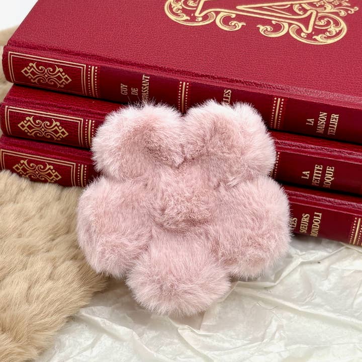 BYREN | ÉLINE L'ATELIER - Wholesale Hair Accessories Set - Women's - Faux fur hair clip YH205YJ5