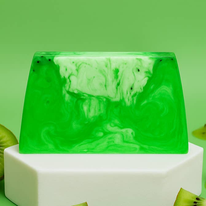 Palais des aromes – Großhandel Feste Seife – Kiwi-Seifenstück x100