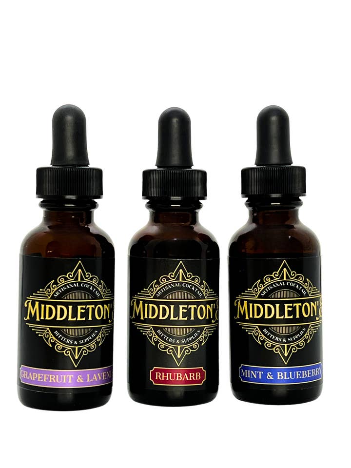 Crystal Prohibition Gift Set for wholesale by Middleton’s Bitters
