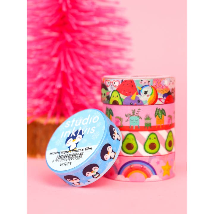 Studio Inktvis - Wholesale Washi Tape - Washi Tape Cloud Rainbow5