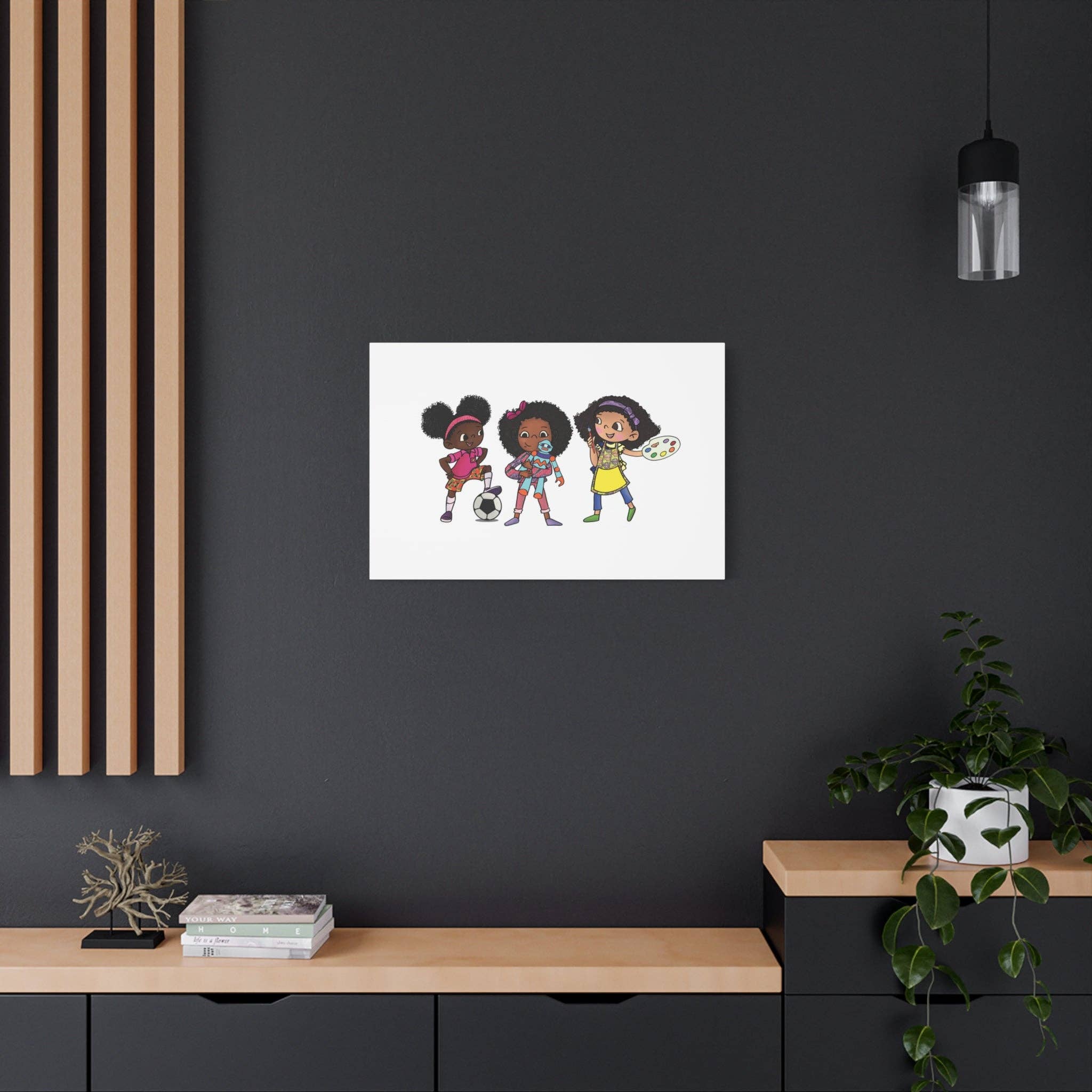 Ikuzi Dolls - Wholesale Art Print - Kids & Baby - Kids' Canvas Wall Art - Playful Characters for Creative Spaces95