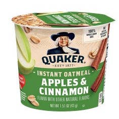 Boîtes de Quaker Oats Pomme Cannelle Tasses 6 unités pour la vente par Shop The King
