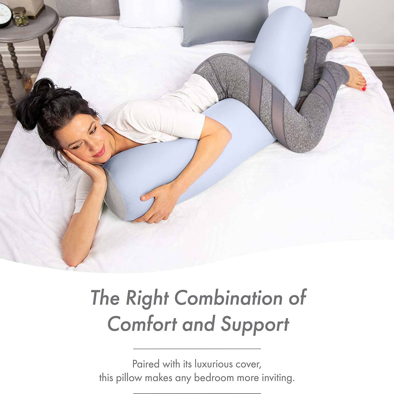 Husband Pillow – wholesale Nursing pillow/pad – Maternity – Microbead Body Pillow for Maternity Pregnant Women - 48" X 8"46