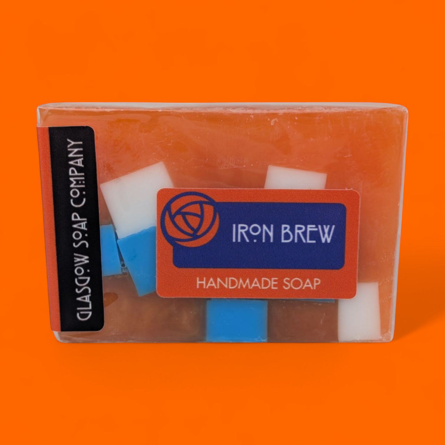 Glasgow Soap Company Ltd - Wholesale Bar Soap - Iron Brew Handmade Soap Slice 120g1