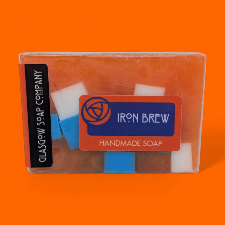 Glasgow Soap Company Ltd - Wholesale Bar Soap - Iron Brew Handmade Soap Slice 120g1