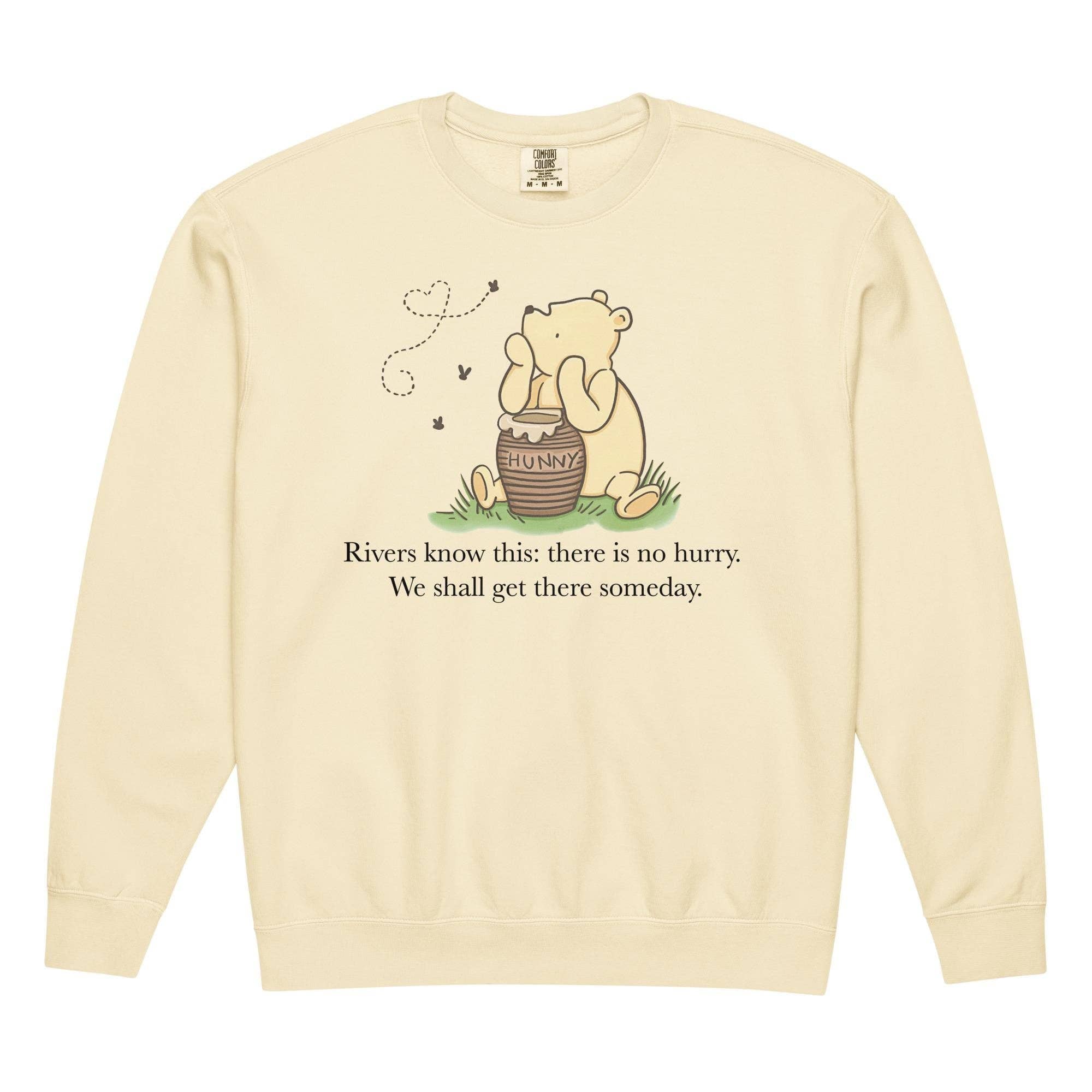 Keen Bee Studio - Wholesale Graphic Sweatshirt - Women's - Winnie-The-Pooh Sweatshirt – Cozy Reading Sweatshirt3