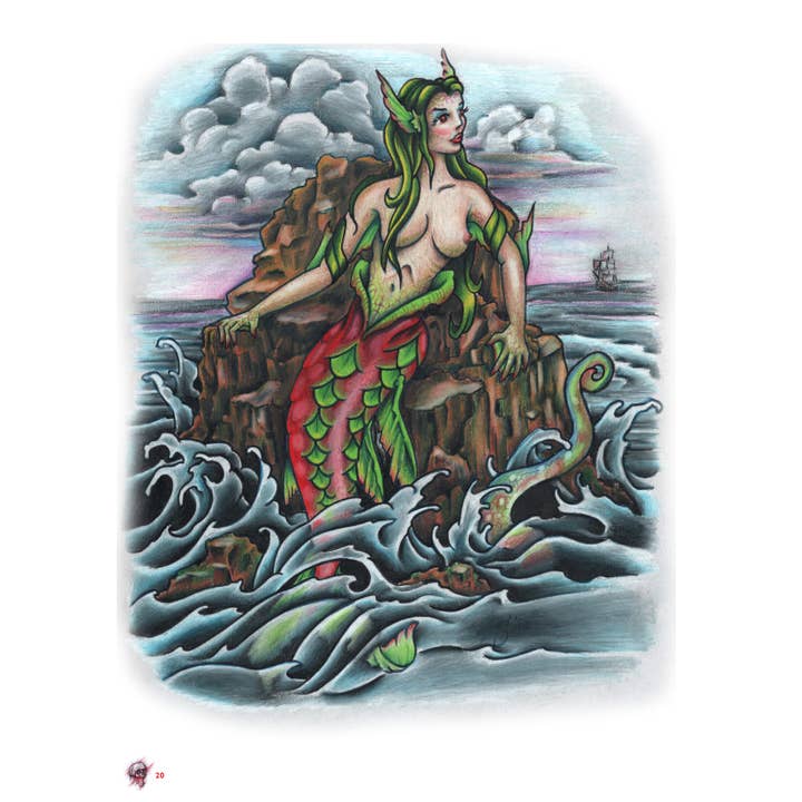 Schiffer Publishing - Vendita all'ingrosso Libro - Adulti - Vita e morte in Tattoo Flash