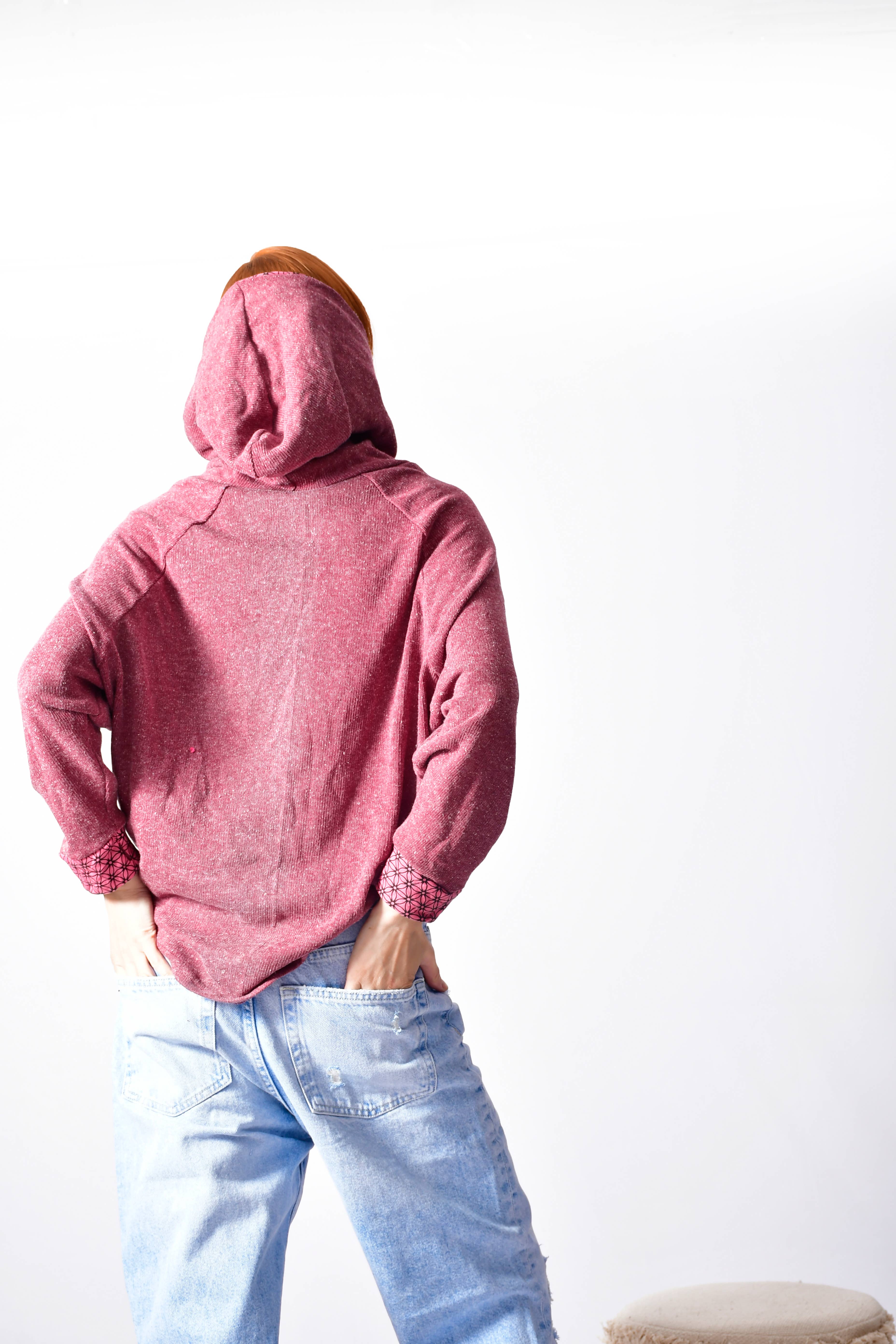 Humanity Centred Designs - Vente Sweat-shirt – femme - Sweatshirt d'hiver doux en tricot SoftKnit Cozy _J 1614