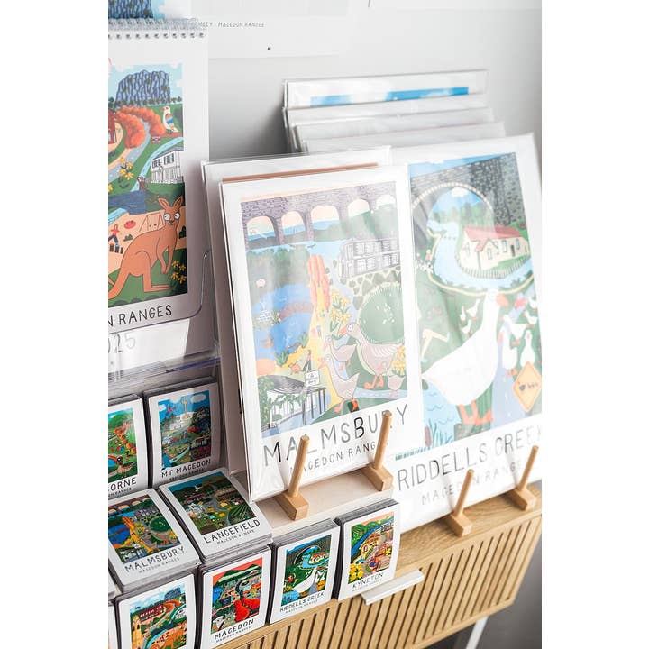 Elise Gow Designs - Wholesale Art print - Lancefield - Macedon Ranges Art Series - Wall Art Print4