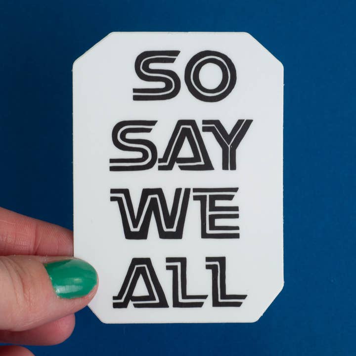 Adesivo So Say We All por atacado de hollymarshmallow
