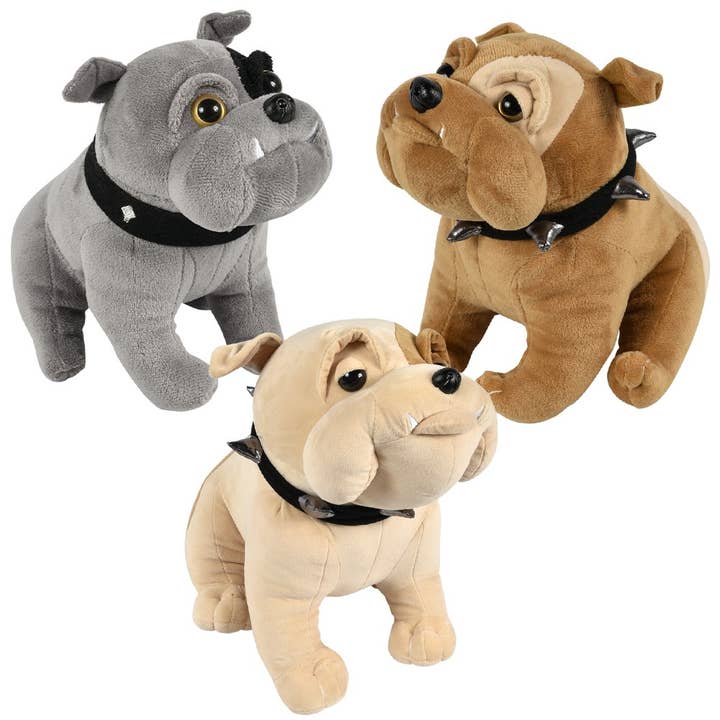 La Luna Bella - Toys - Vendita all'ingrosso Peluche - Bambini e neonati - Bulldog di peluche 7" - LLB Toys