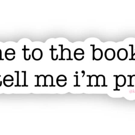 Take Me to the Bookstore Sticker for wholesale by Kass Lynae Designs