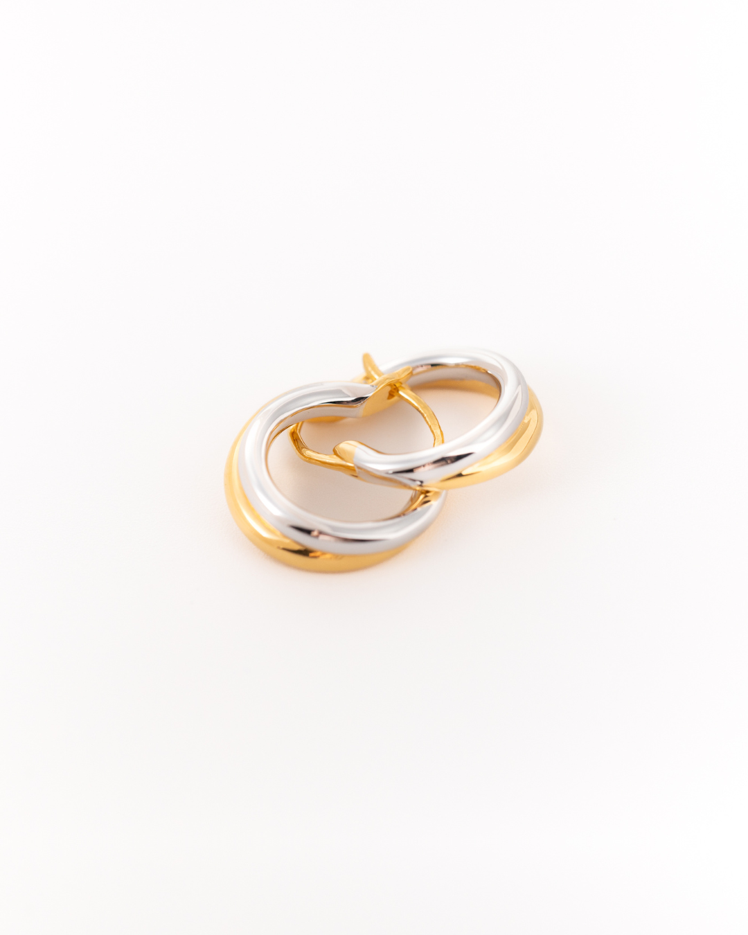 Belinda Jewelz - Wholesale Hoop Earrings - Juna Mixed Metal Hoops2