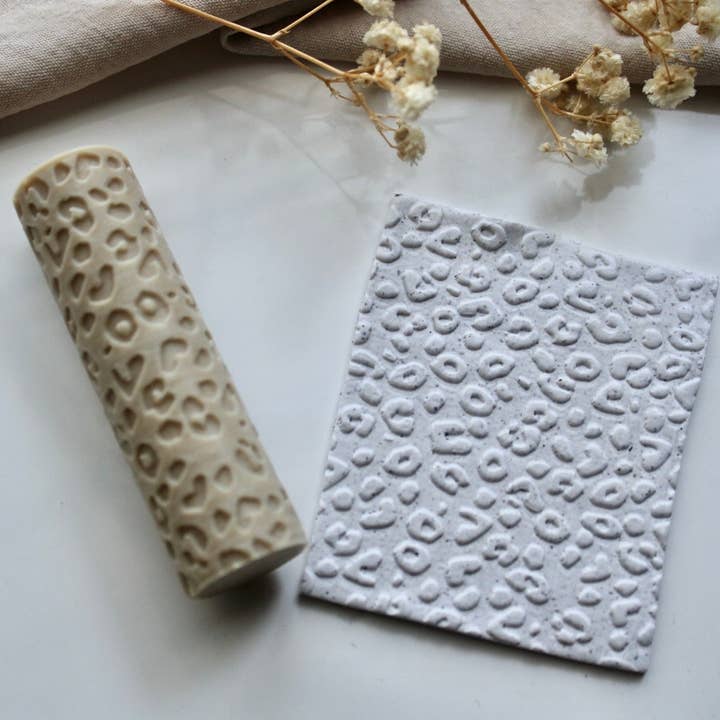 Leopard texture roller for wholesale by S.I. Originals