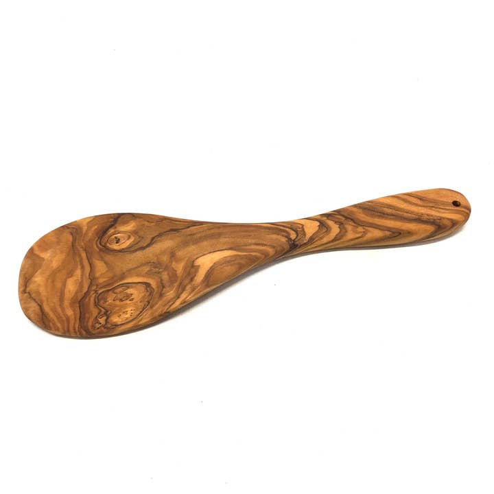 olivenholz-erleben - Wholesale Serving Utensil - olive wood rice spoon